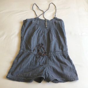 Blue Romper
